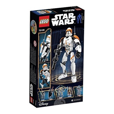 LEGO Star Wars building double figures clone Commander Cody