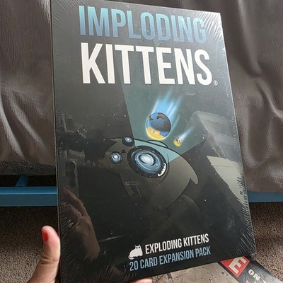 Imploding Kittens This is The First Expansion of Exploding Kittens Card Game NEW