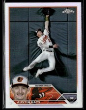 2023 Topps Chrome #120 Austin Hays Refractor Baseball Card 3002H