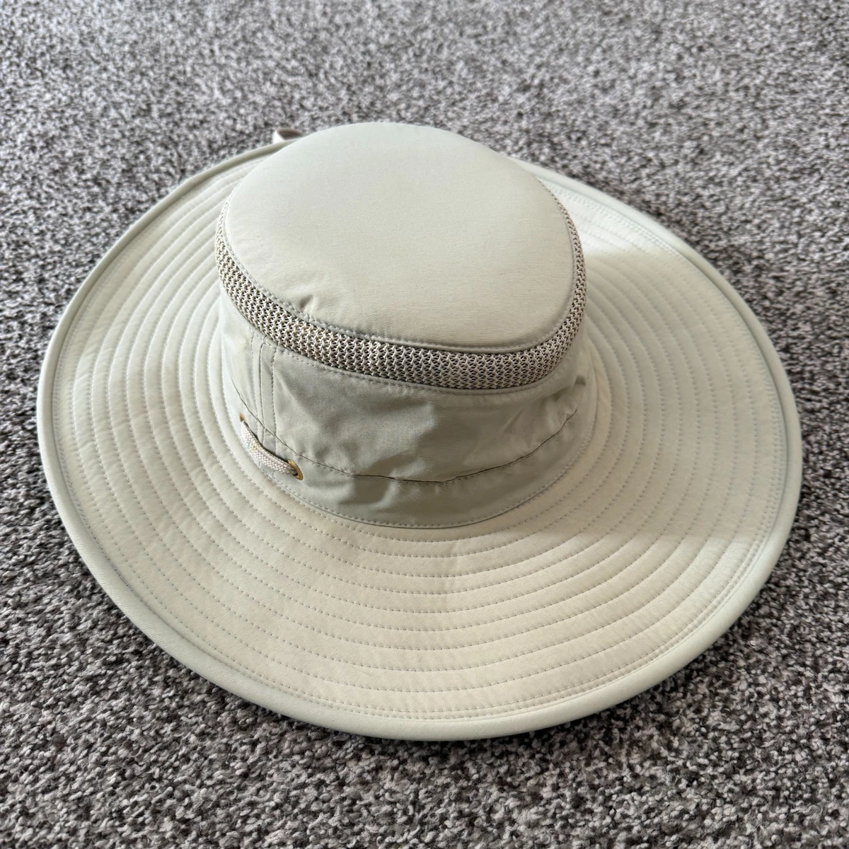 Tilley TMH55 Organic Airflo Sun Hat 7 1/4 Medium Beige Tilley Tilley TMH55 Organic Airflo Sun Hat 7 1/4 Medium  main image 4