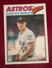 JOHN'S DEALS - US 2026 TOPPS HERITAGE #170 HUNTER BROWN, HOUSTON ASTROS