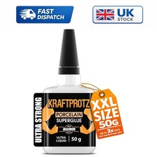 Invisible Strong Ceramic Glue 50g - Dishwasher Safe & Heatproof Repair Solution