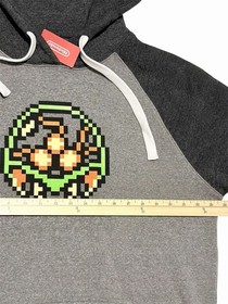 Nintendo Store Metroid Legacy Hoodie XL Samus Aran Pixel Retro NES Pullover NWT