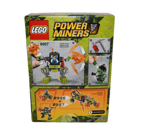 Lego Power Miners 8957  ~ Mine Mech~Sealed ~ Retired ~ Scan Pics~Read Desc ~ NEW