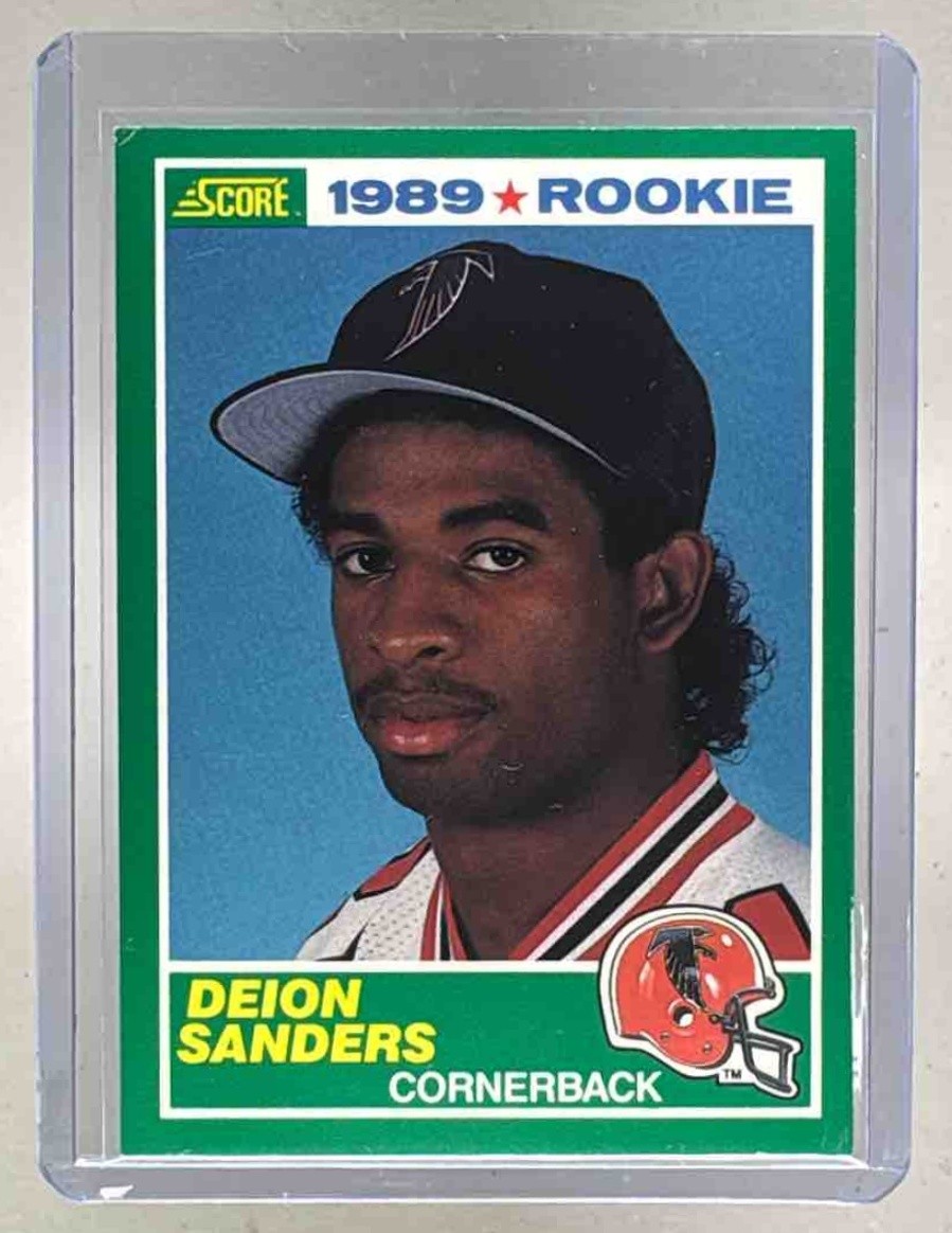 Deion Sanders 1989 Score #246 Rookie RC