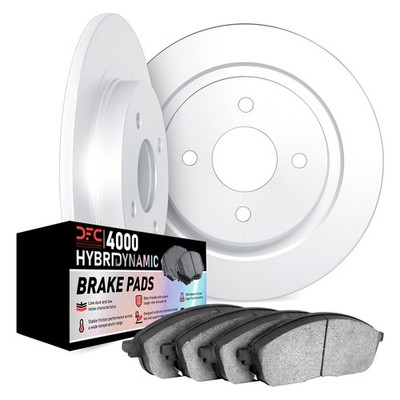 DFC Plain Front Brake Kit w 4000 HybriDynamic Brake Pads