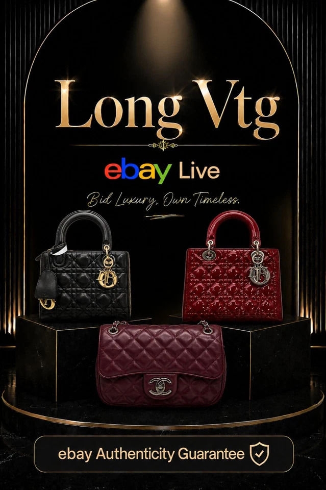 Luxury Bag Party | Hermès, Chanel | 20% OFF | Live-Only Deals