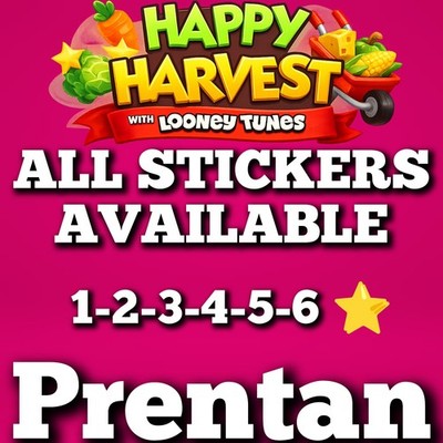 Mono_Poly_Go HAPPY HARVEST mit Looney Tunes Album Aufklebern: - Schnellster Service