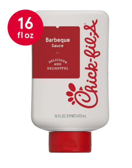 Salsa Barbacoa Chick-fil-A En Un Envase De 16 Fl. Oz
