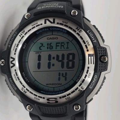 Casio SGW100-1V Sports Gear Twin Sensor Watch