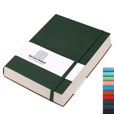 AHGXG Notebook College Ruled - 320 Numbered Pages Large B5 Thick Journal Line...