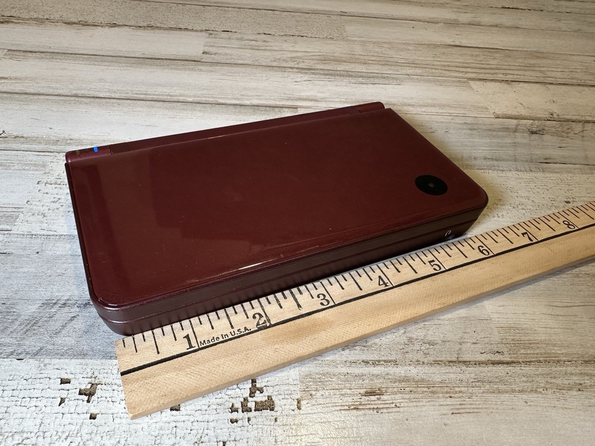 Nintendo DSi XL Launch Edition Wine Red Handheld System for