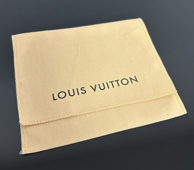 LV Dustbag Louis Vuitton Staubbeutel 16 x 13cm ORIGINAL Geldbörsen Beutel