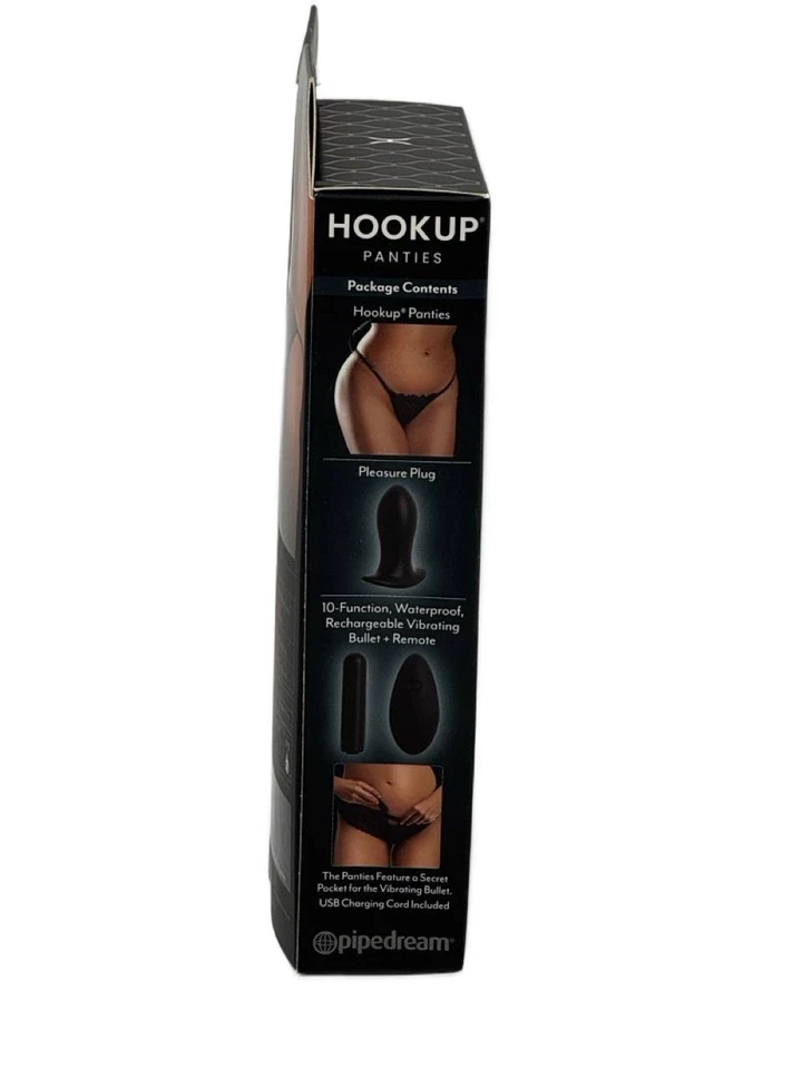 Erotische String mit Vibrator HOOKUP PANTIES - Slip S/L Erotik - Bild 3 von 4