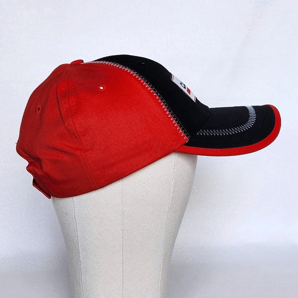 Sombrero Case IH Agricultura K-Products Negro Rojo Gorra Tractor Campo Campos Agrícolas Foto 2 de 4