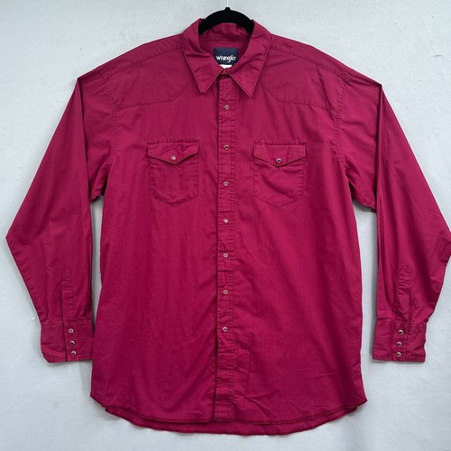 Chemise western Wrangler pour homme, carreaux gris, taille