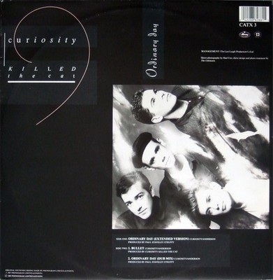 Curiosity Killed The - Ordinary Day - Used Vinyl Record 12 - G12230z
