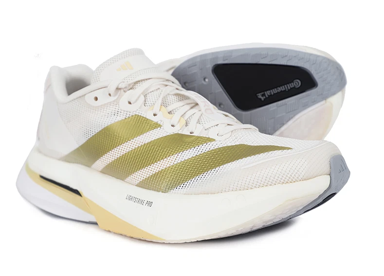 adidas Adizero Boston 13 Chalk White Gold Metallic W for sale | eBay