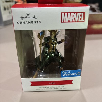 Hallmark 2021 Disney Marvel AVENGERS LOKI 3.5'' Boxed Christmas Tree Ornament NIB