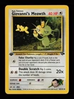 Giovanni's Meowth 43/132 1st Edition Uncommon Gym Challenge Pokemon Cards