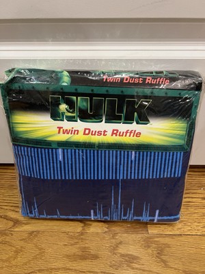 The Hulk Movie 2003 Universal Studios Twin Dust Ruffle Marvel Comics Jay Franco
