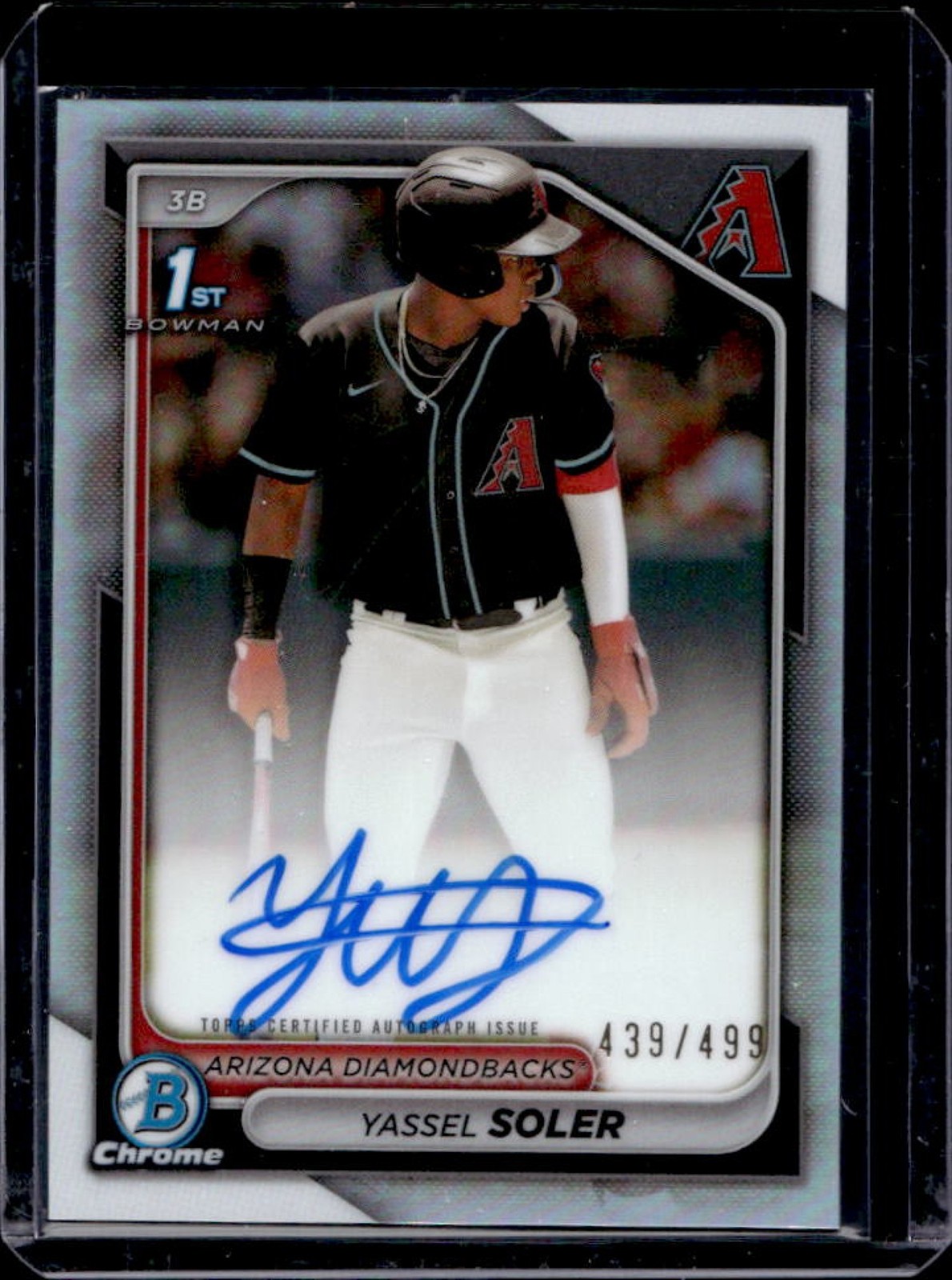 2024 Bowman Chrome Yassel Soler Auto Refractor 1st #439/499