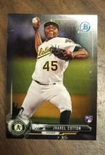 🔥 2017 Bowman Chrome - Jharel Cotton RC #22 - Rookie MINT