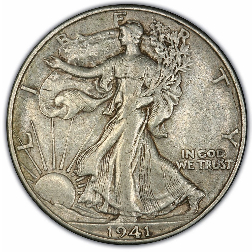 米国正規販売店購入ウォーキングリバティ（1916-1947） Silver 1947 Year Liberty Walking Half Dollars (1916-1947) for sale