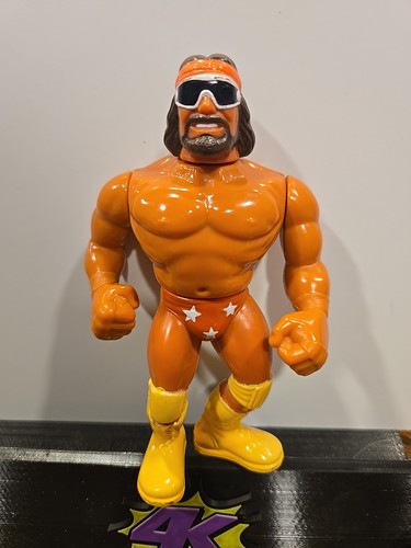 WWE WWF 1990 Macho Man Randy Savage Series 1 Vinta...