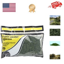 Durable Medium Green Clump Foliage for Realistic Model Landscapes - 57.7cu in