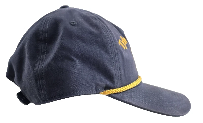 Raro Tyler Childers Sombrero de Cuerda para Hombres Azul Dorado Enviar en los Sabuesos Tour Snapback Perro Foto 4 de 4