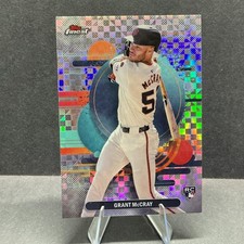 2025 Finest #130 Grant McCray Rookie Checkerboard Refractors