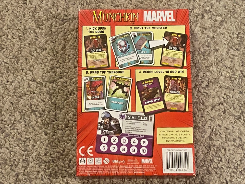 Munchkin Marvel + Munchkin Marvel 2: Mystic Mayhem2: Mystic Mayhem + Promo Card - Image 3 of 3