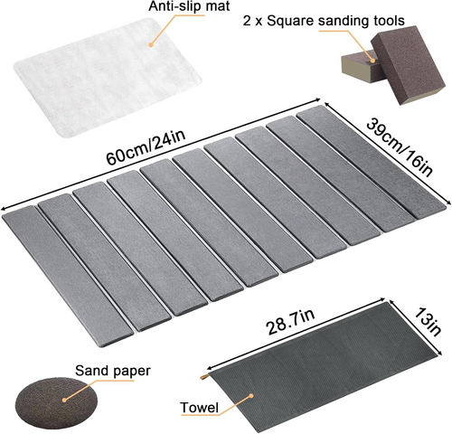 Collapsible Kitchen Dish Drying Mat Non-slip Kitchen Quick Dry Mat Fast
