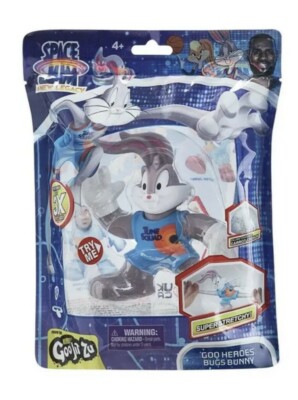 BUGS BUNNY Heroes Of Goo Jit Zu Space Jam A New Legacy Super Stretchy Action Toy