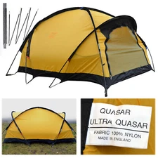 Inner Tent Terra Nova Ultra Quasar Two Person 4 Season Mountain Orange + Poles