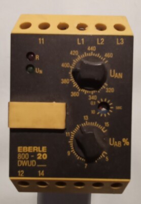 Eberle Drehstrom Spannungswächter 800 20 152 300 UN 3 - 400 V AC NEU