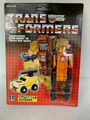 Transform G1 minibot autobot Outback 6 color reissue mint MISB