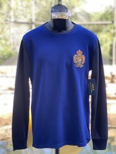 Polo Ralph Lauren Men's Blue Thermal Pajama Top, Size M, New with Tags