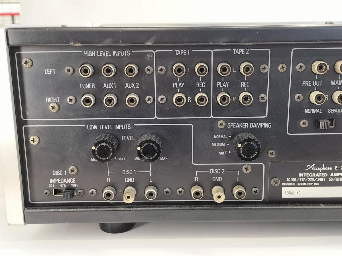 Accuphase E-202 Integrated Amplifier AC100V Made in Japan | eBay