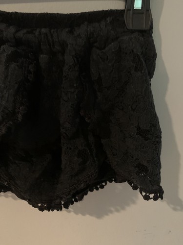 Chillipop Girls Black Shorts Size 4 - Picture 3 of 6