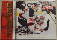 Martin Brodeur 2006-07 Upper Deck MVP Last Line of Defense #LL1 HOF Devils