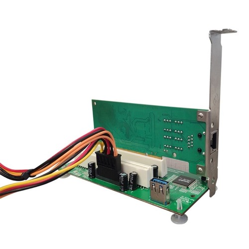 PCIe to Double Pci Slot Expansion Card USB 3.0 Adapter PCIE to PCI Adapter Card - Picture 5 of 8