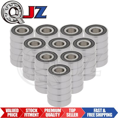 [Qty.50] 6203-2RS-5/8 Deep Groove/Radial Bearing [5/8'' ID x 40mm OD x 12mm W]