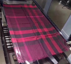 burberry purple plaid scarf
