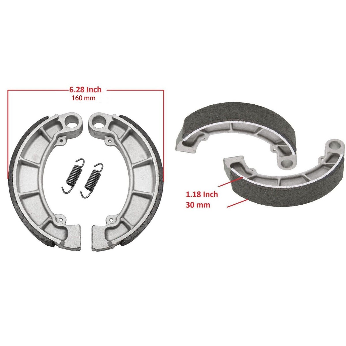 Front Brake Pads Replacement Set For Honda Rancher 420 4x4 TRX420FM1/FM2 (2014-2018)