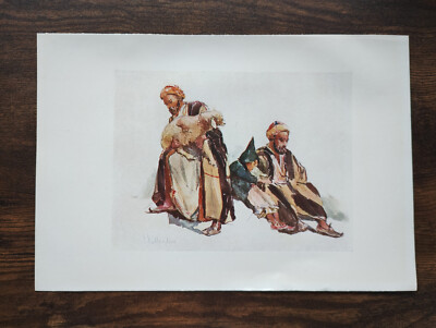 Syrische Hirten und Hirtenjunge - antiker Druck - 1912