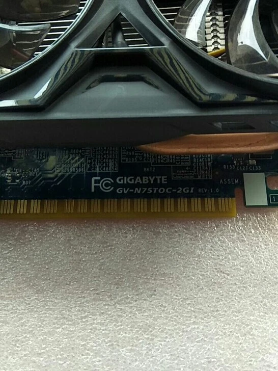 GIGABYTE NVIDIA GeForce GTX750Ti 2GB GDDR5 PCI-Express Video Card DP DVI HDMI - Image 3 of 4