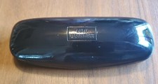 LADIES EYEGLASS SHINY HARD CASE BLACK LULU GUINNESS