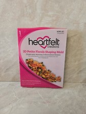 Heartfelt Creations Paper crafting 3D Flower Shaping Mold - Petite Florals